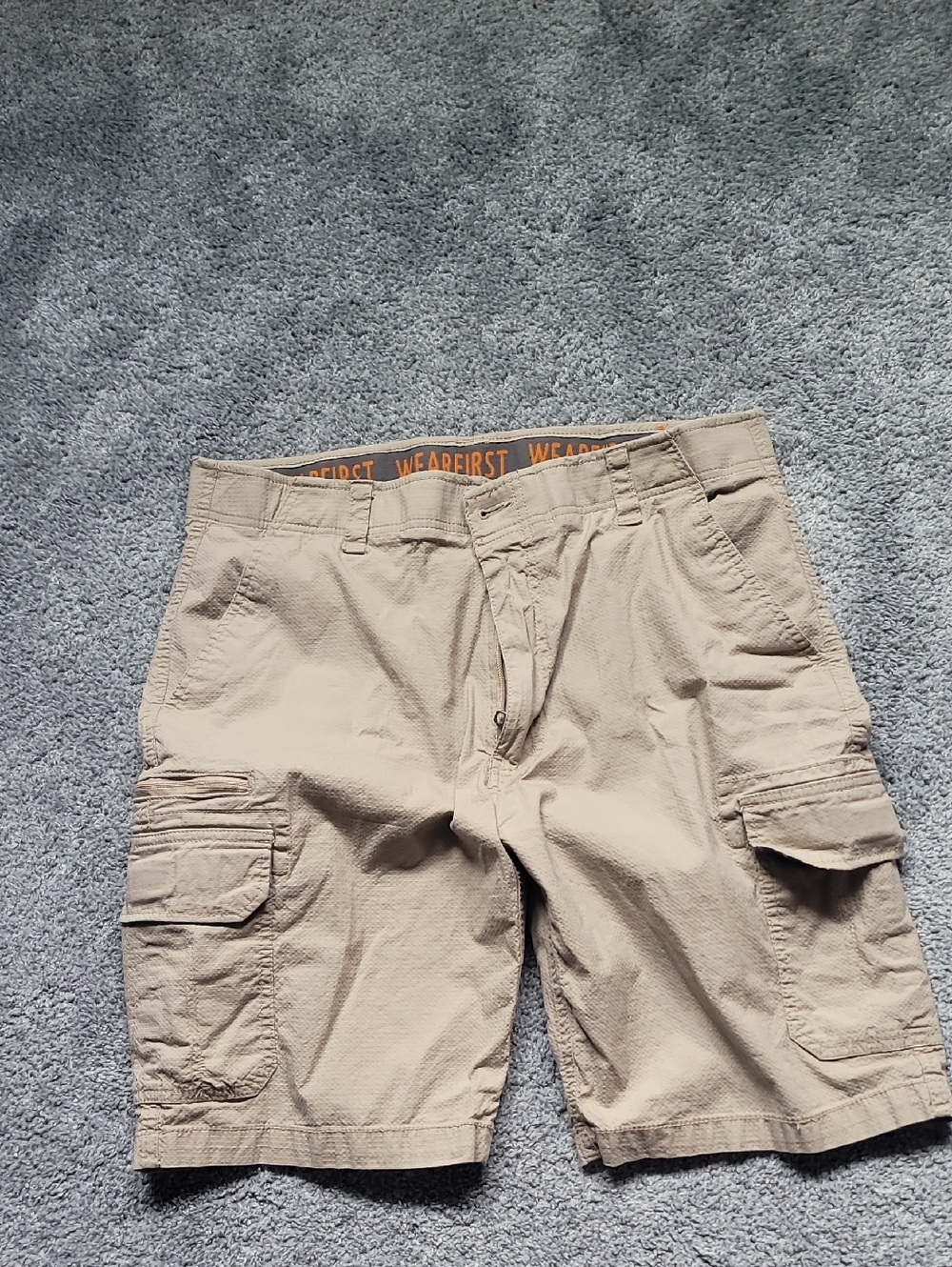 Men's Cargo Shorts in Khaki - Casual Everyday Wear